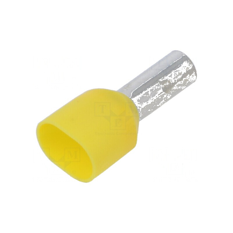Vârf tub de capăt izolată dublă cupru 6mm2 12mm cositorit pentru conexiuni electrice | Electronic-mag.ro | Componente Electronic Vârf tub de capăt izolată dublă cupru 6mm2 12mm cositorit pentru conexiuni electrice | Electronic-mag.ro | Componente Electronic
