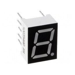 Afișaj LED cu 7 segmente 9,9mm verde 4,6mcd - Nr. car: 1 | Electronic-mag.ro | Componente Electronice