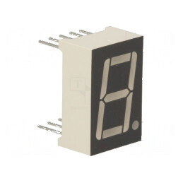 Afișaj LED cu 7 segmente 14,2mm 0,56 Nr.car: 1 roșie anod pentru aplicații electronice | Electronic-mag.ro | Componente Electron