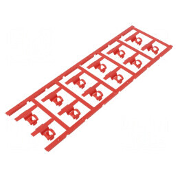 Markere roşii 3,5÷7mm din poliamidă 66 pentru temperaturi între -40 şi 100°C clichet SFC | Electronic-mag.ro | Componente Electr