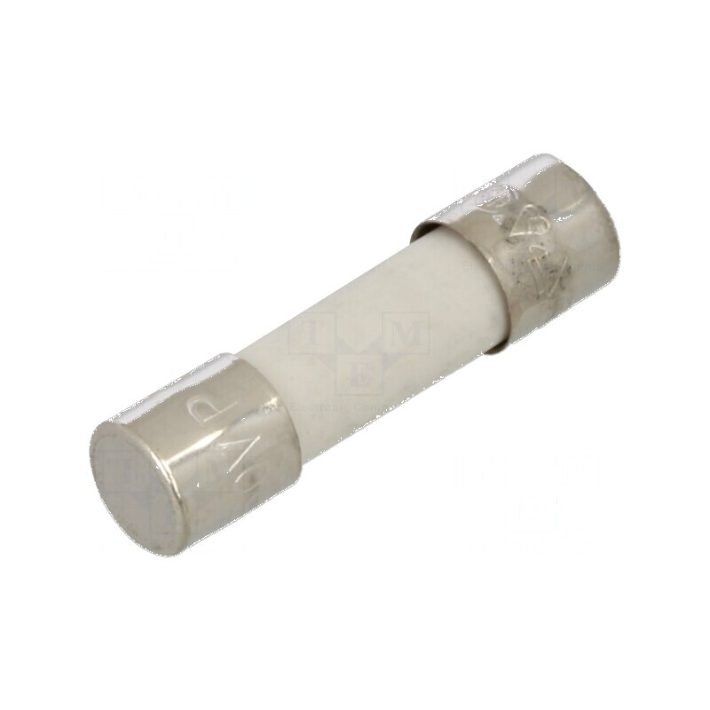 Siguranţă întârziere 6,3A 250VAC din alamă - Model 215 | Electronic-mag.ro | Componente Electronice