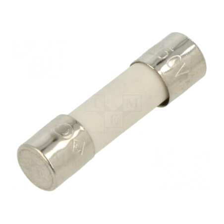 Siguranţă ceramică cilindrică 250VAC cu întârziere | Electronic-mag.ro | Componente Electronice