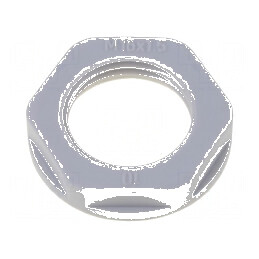 Piuliță M32 din poliamidă gri 41mm, rezistentă la temperaturi -40÷100°C, filet metric | Electronic-mag.ro | Componente Electroni
