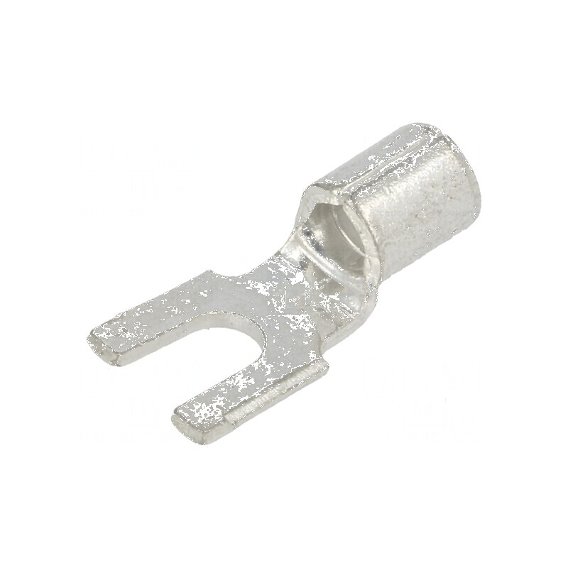 Furcă M3,5 crimpat pe cablu neizolat cupru 12AWG÷10AWG - Vârf de conectare | Electronic-mag.ro | Componente Electronice