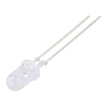 LED 5mm roșie 15° convex, 2-2,8VDC, iluminare eficientă | Electronic-mag.ro | Componente Electronice