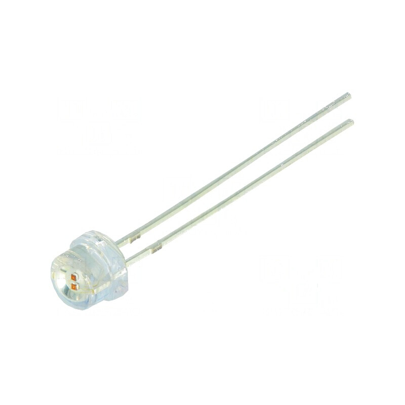LED galben 4,8mm 140° convex - Nr. term: 2 | Electronic-mag.ro | Componente Electronice