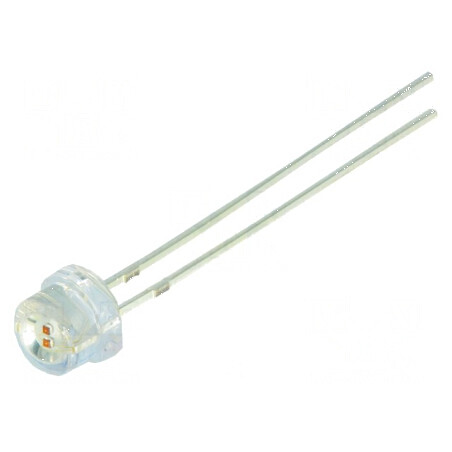 LED galben 4,8mm 140° convex - Nr. term: 2 | Electronic-mag.ro | Componente Electronice