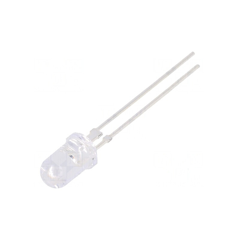 LED 5mm Ambră 15° Convex - Tensiune 2-2.8VDC, Nr. Term: 2 | Electronic-mag.ro | Componente Electronice