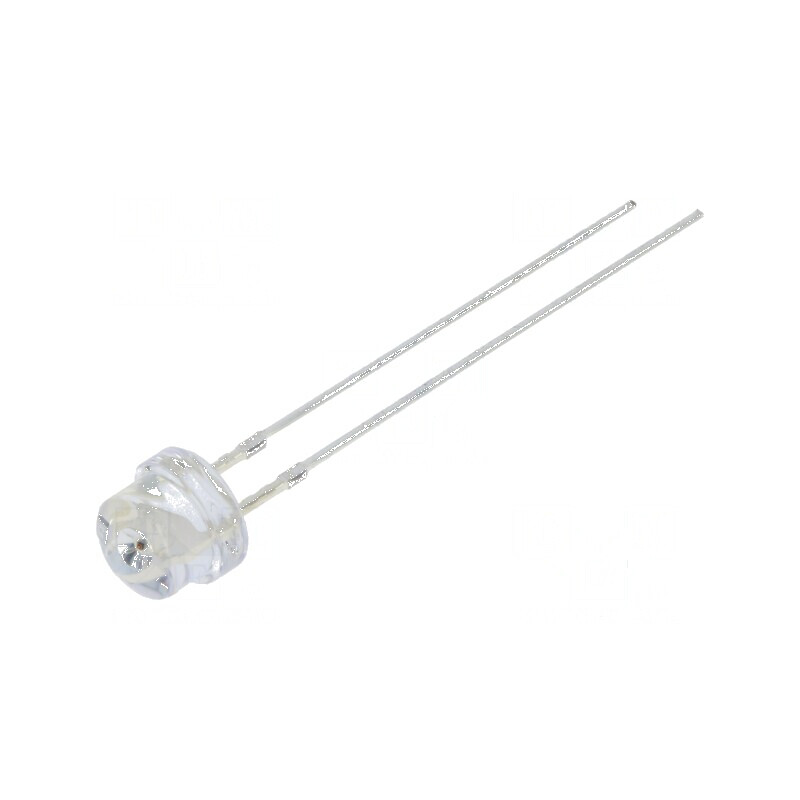 LED portocalie 4,8mm 850mcd 100° convex 320mW | Electronic-mag.ro | Componente Electronice