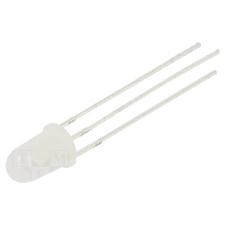 LED 5mm roșu/albastru 1560-2000mcd, 3000-4200mcd, unghi 30°, temperatură -30° până la 85°C | Electronic-mag.ro | Componente Elec