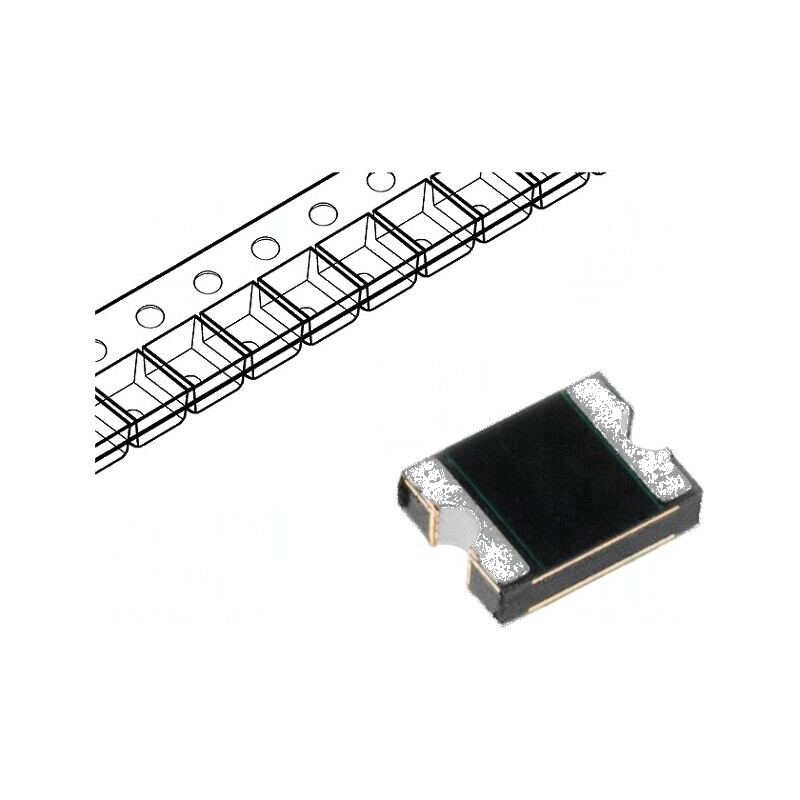 Siguranță polimerică PTC 50mA SMD 1210L pentru protecția circuitelor electrice | Electronic-mag.ro | Componente Electronice