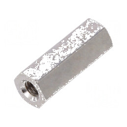 Piuliță distanțieră filetată hexagonală M3, 15mm, pentru utilizări diverse | Electronic-mag.ro | Componente Electronice