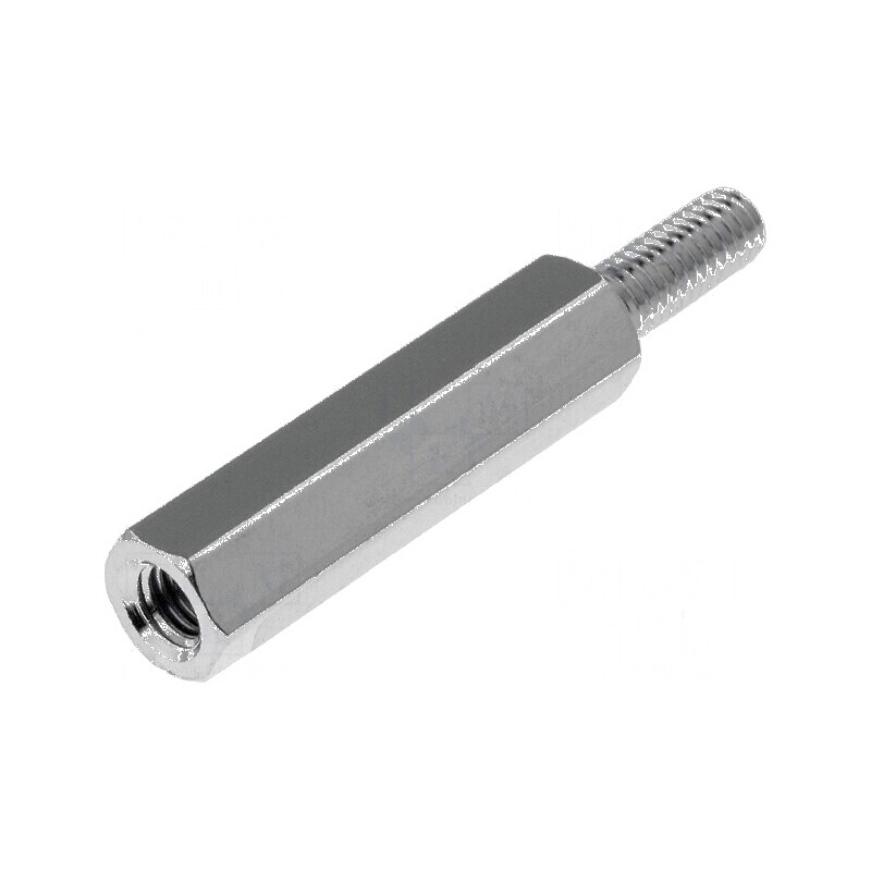 Piuliță distanțieră filetată M3 20mm pentru filet interior și exterior M3 | Electronic-mag.ro | Componente Electronice