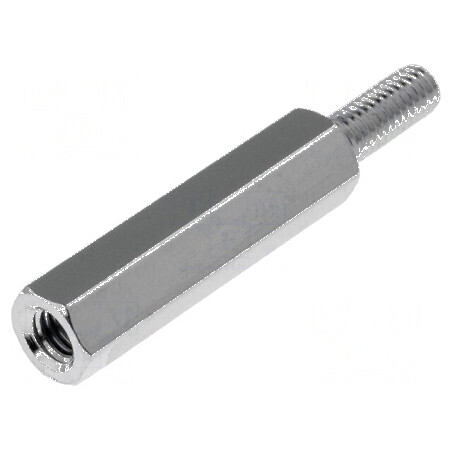 Piuliță distanțieră filetată M3 20mm pentru filet interior și exterior M3 | Electronic-mag.ro | Componente Electronice