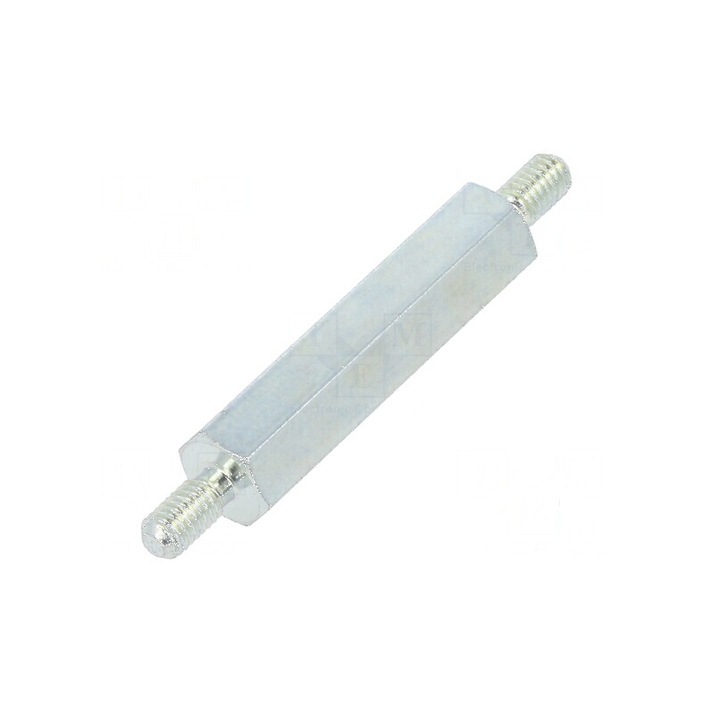 Piuliță distanțieră filetată 25mm M3 hexagonală pentru prindere sigură | Electronic-mag.ro | Componente Electronice
