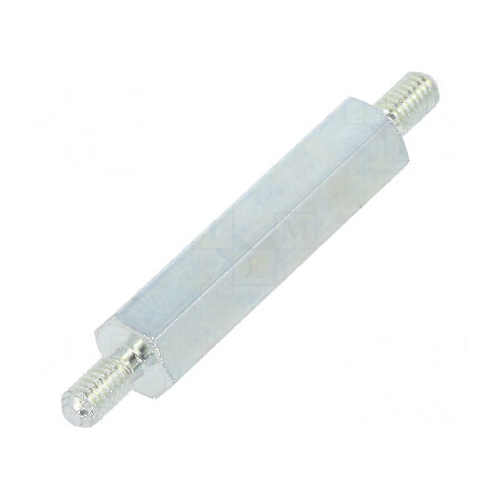 Piuliță distanțieră filetată 25mm M3 hexagonală pentru prindere sigură | Electronic-mag.ro | Componente Electronice
