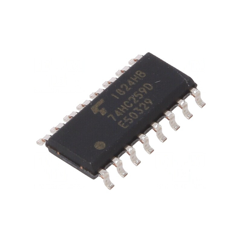 Clichet digital IC Ch: 8, 2÷6VDC SMD SO16 HC -40÷125°C tub | Electronic-mag.ro | Componente Electronice