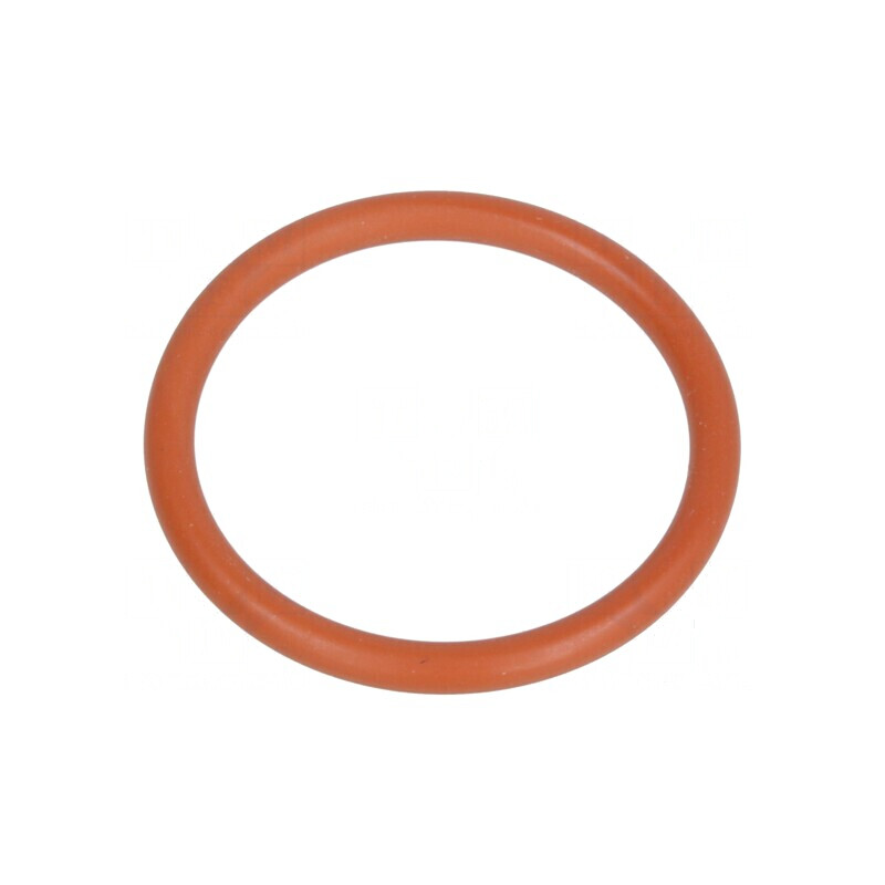 Garnitură O-ring VMQ roşie, grosime 1,8mm, diametru interior 17mm, PG13,5 | Electronic-mag.ro | Componente Electronice
