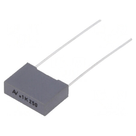 Condensator poliester 100nF 160VAC 250VDC 10mm ±10% THT pentru circuite electronice | Electronic-mag.ro | Componente Electronice