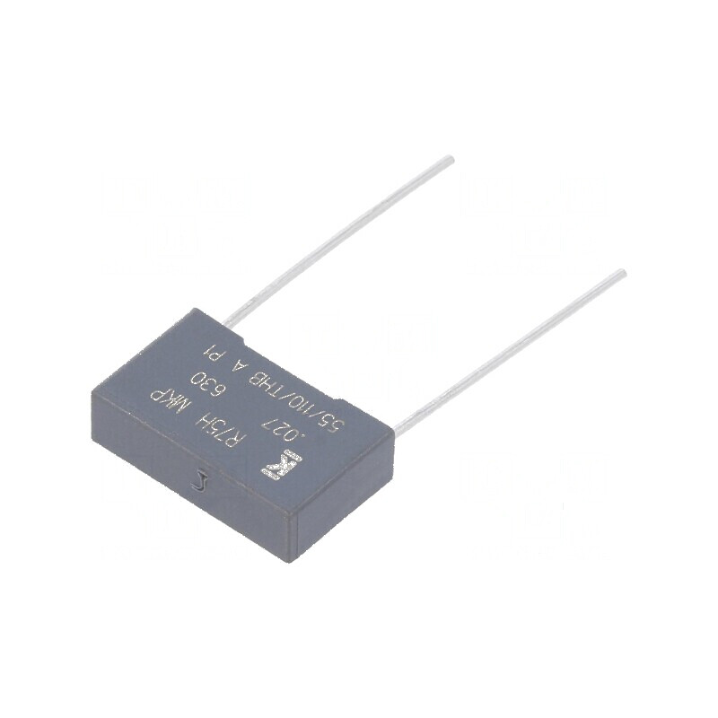 Condensator polipropilenă R75 27nF THT ±5% 18x5x11mm 15mm | Electronic-mag.ro | Componente Electronice