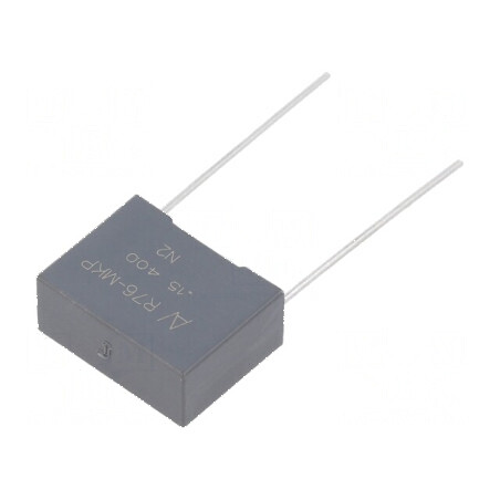 Condensator polipropilenă 0,15uF ESR 10,61mΩ THT ±5% R76 | Electronic-mag.ro | Componente Electronice