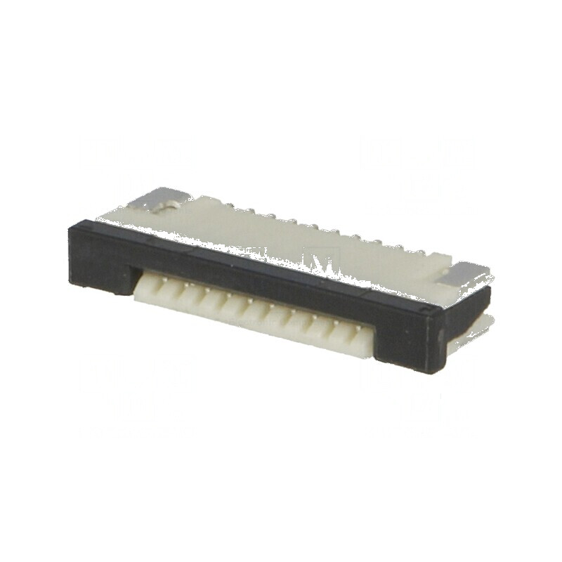 Conector FFC/FPC orizontal 10 pini contacte inferioare ZIF | Electronic-mag.ro | Componente Electronice Conector FFC/FPC orizontal 10 pini contacte inferioare ZIF | Electronic-mag.ro | Componente Electronice