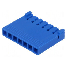 Conector cablu-placă mufă mamă PIN 7 fără contacte 2,54mm pentru conexiuni electrice | Electronic-mag.ro | Componente Electronic