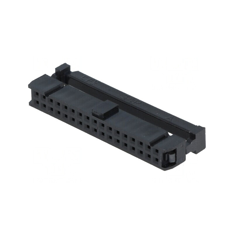 Conector IDC mufă mamă 34 PIN cu presare cablu IDC | Electronic-mag.ro | Componente Electronice