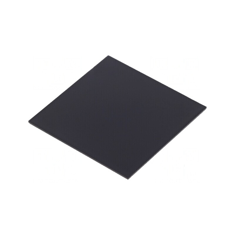 Capac ABS UL94HB 50mm X 50mm -20÷60°C Mat | Electronic-mag.ro | Componente Electronice