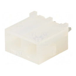 Conector cablu-placă soclu tată MLX 6,35mm pentru PCB cu 2 pini | Electronic-mag.ro | Componente Electronice
