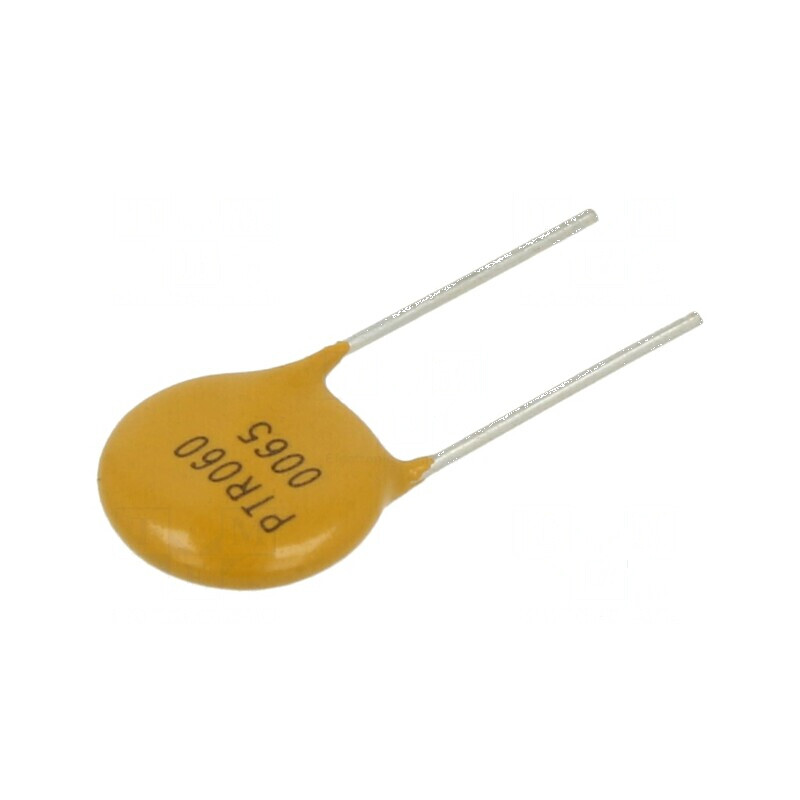 Siguranţă polimerică PTC 650mA Imax 40A THT PTR060V - pungă de protecţie electrică | Electronic-mag.ro | Componente Electronice Siguranţă polimerică PTC 650mA Imax 40A THT PTR060V - pungă de protecţie electrică | Electronic-mag.ro | Componente Electronice