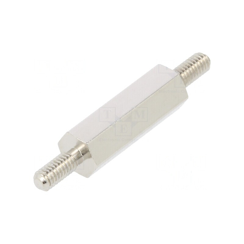Piuliță distanțieră filetată hexagonală M2,5 15mm | Electronic-mag.ro | Componente Electronice