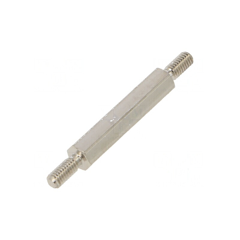 Piuliță distanțieră filetată hexagonală 20mm M2,5 | Electronic-mag.ro | Componente Electronice