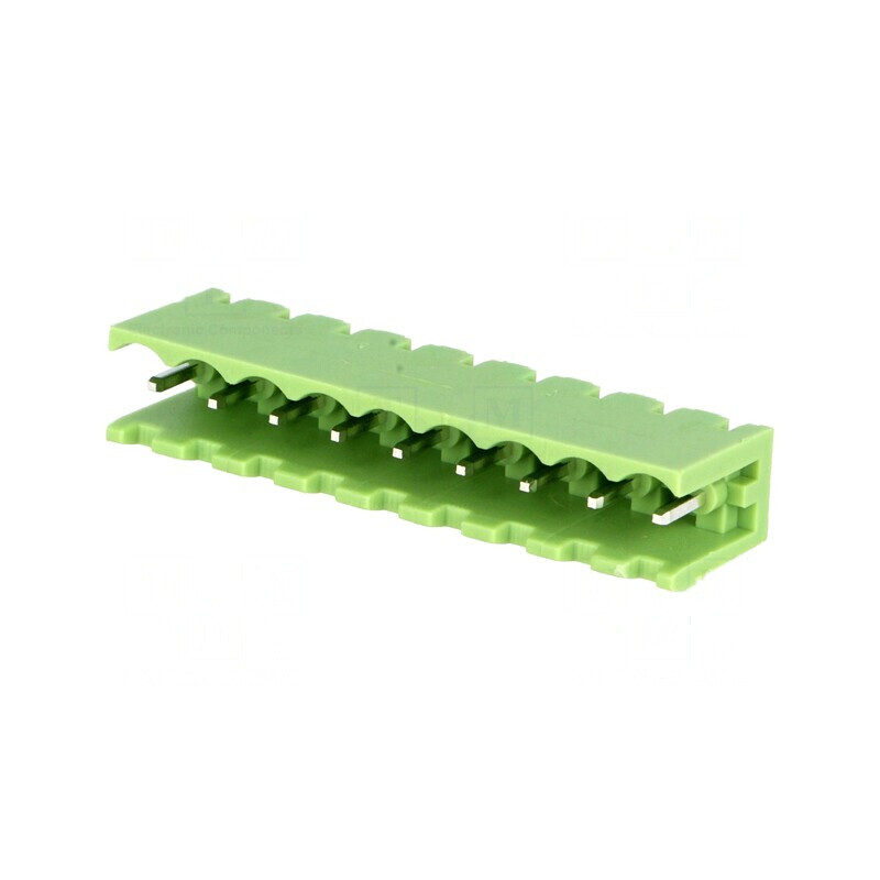 Regletă de conexiuni deconectabilă cu 5mm pini și 9 piste | Electronic-mag.ro | Componente Electronice