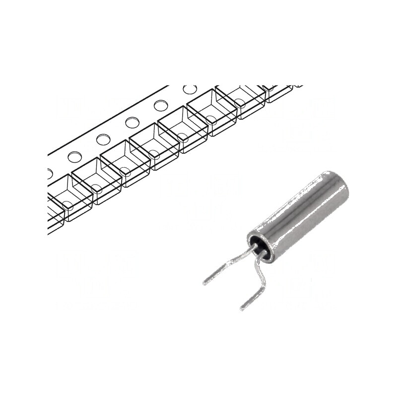 Rezonator cu cuarț 32,768kHz ±20ppm 12,5pF SMD cilindric | Electronic-mag.ro | Componente Electronice Rezonator cu cuarț 32,768kHz ±20ppm 12,5pF SMD cilindric | Electronic-mag.ro | Componente Electronice