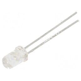 LED 5mm Albastru 1000mcd 20° Convex, Nr. Term: 2 | Electronic-mag.ro | Componente Electronice