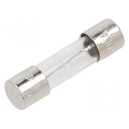 Siguranţă rapidă 10A 250VAC 5x20mm din alamă pentru protecţie electrică | Electronic-mag.ro | Componente Electronice