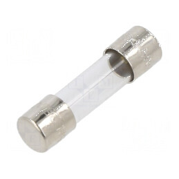 Siguranţă ardere rapidă 2,5A 250VAC 5x20mm din alamă - dispozitiv de protecţie electrică | Electronic-mag.ro | Componente Electr