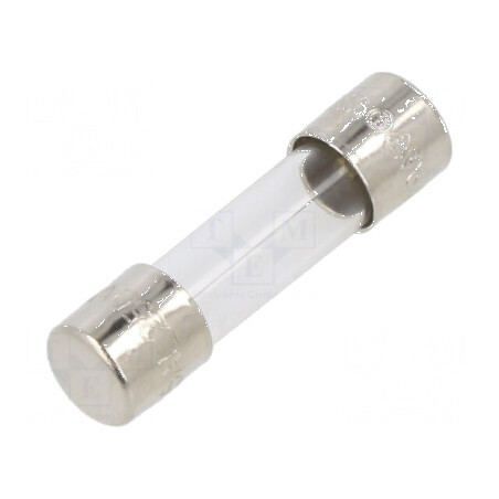 Siguranţă ardere rapidă 2,5A 250VAC 5x20mm din alamă - dispozitiv de protecţie electrică | Electronic-mag.ro | Componente Electr