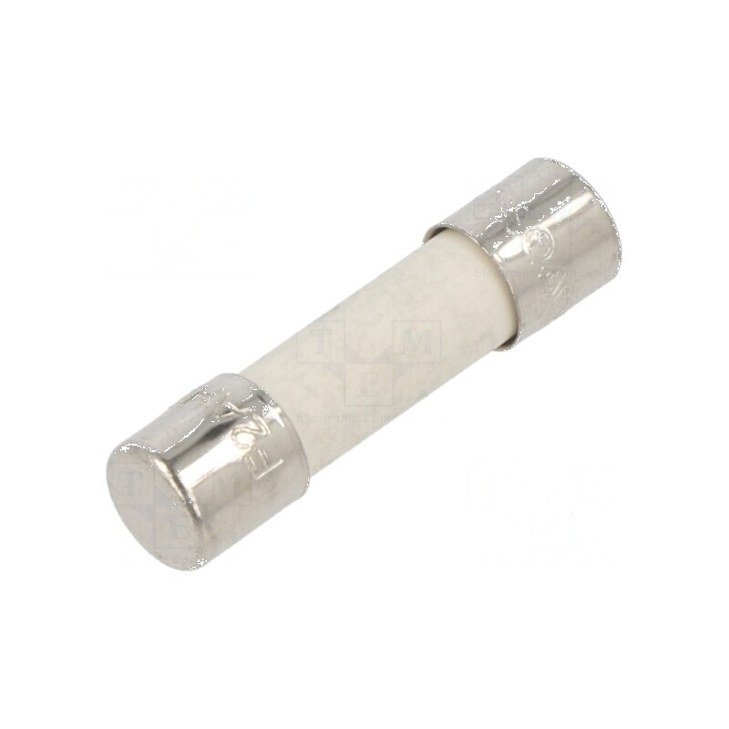 Siguranţă ardere rapidă 2A 250VAC 5x20mm din alamă - produs de calitate pentru protecția circuitelor electrice | Electronic-mag.