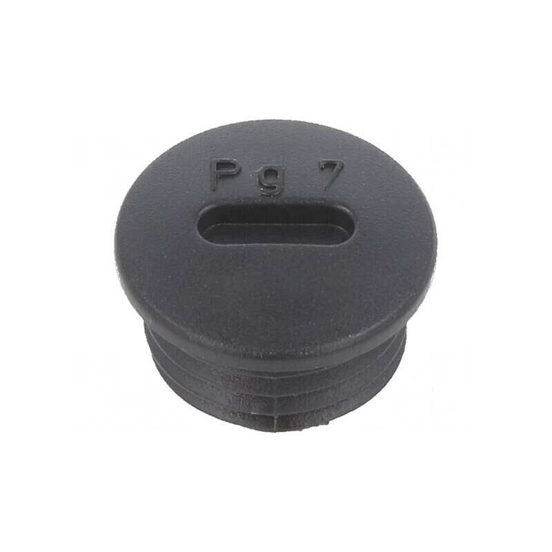 Capac de protecţie PG7 IP56 poliamidă neagră pentru filet de 6mm | Electronic-mag.ro | Componente Electronice Capac de protecţie PG7 IP56 poliamidă neagră pentru filet de 6mm | Electronic-mag.ro | Componente Electronice