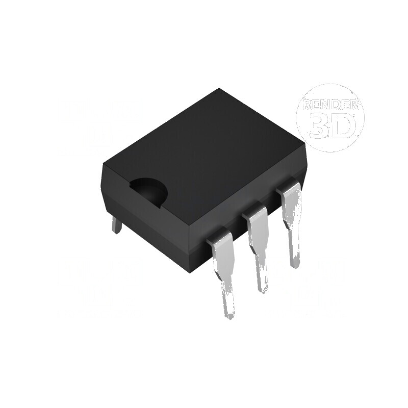 Optocuplor THT DIP6 5kV 80V cu 1 Canal și Ieșire pe Tranzistori | Electronic-mag.ro | Componente Electronice