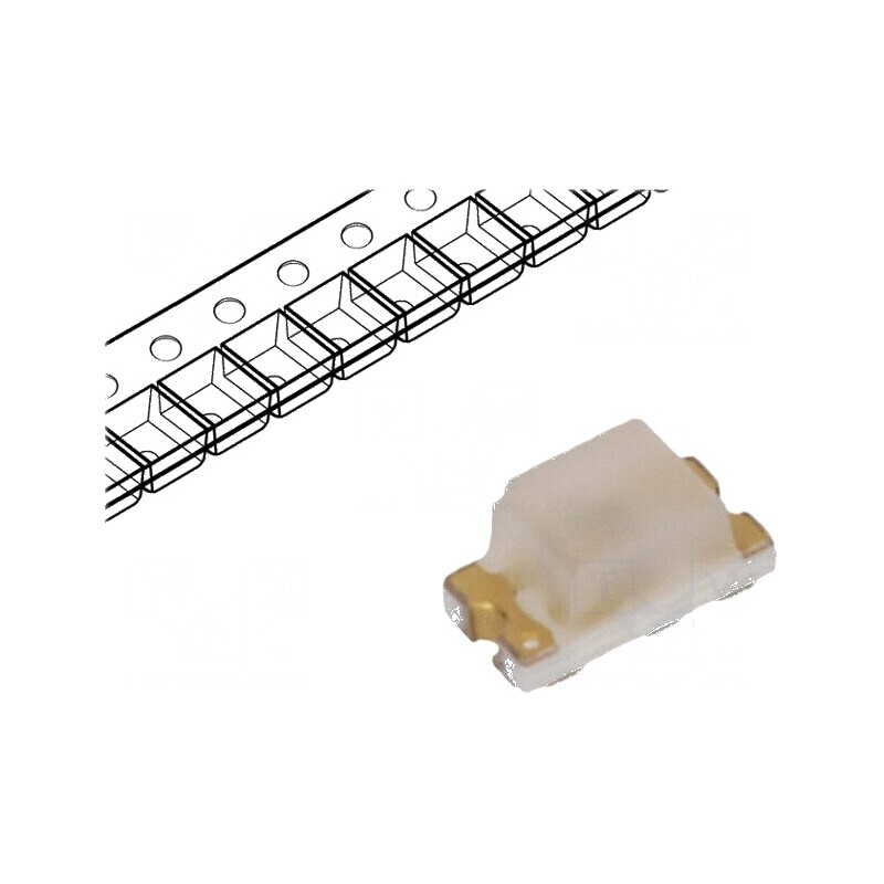 LED SMD 0603 Albastru 18-55mcd 1,6x0,8x0,8mm 140° 20mA 78mW pentru Iluminat | Electronic-mag.ro | Componente Electronice LED SMD 0603 Albastru 18-55mcd 1,6x0,8x0,8mm 140° 20mA 78mW pentru Iluminat | Electronic-mag.ro | Componente Electronice