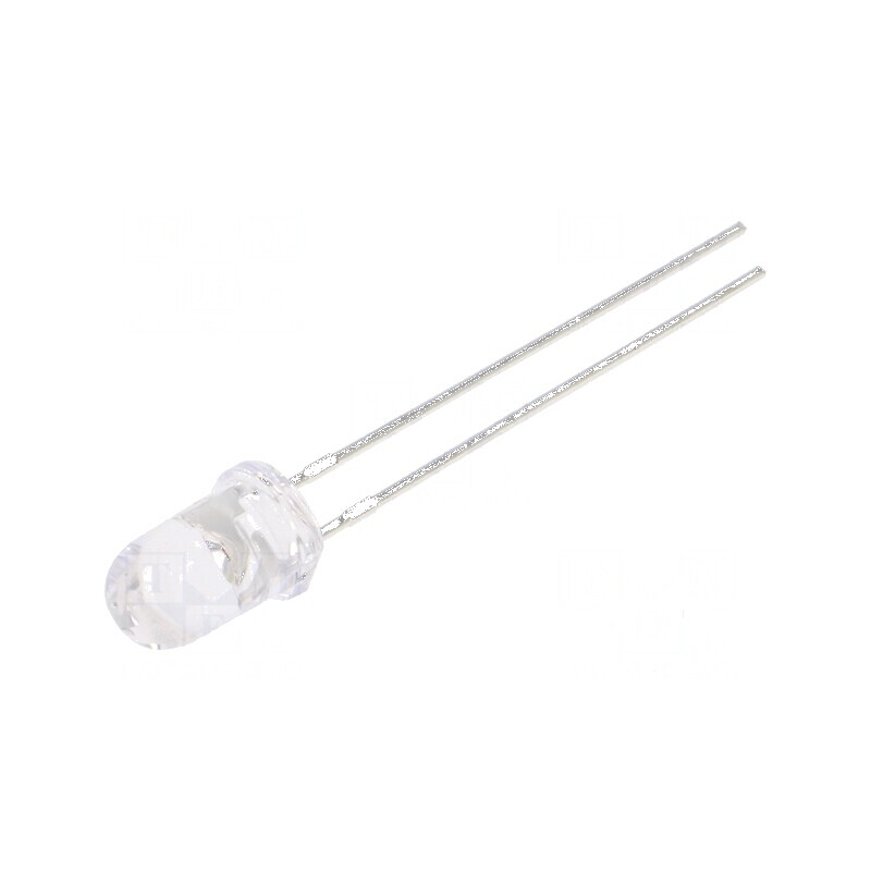 LED 5mm roşie 5000÷8000mcd 20° convex pentru iluminare decorativă | Electronic-mag.ro | Componente Electronice