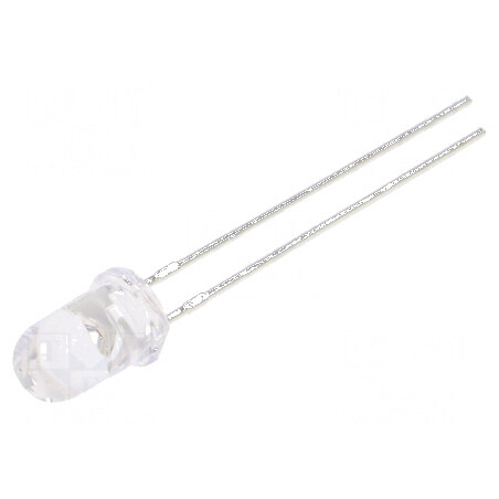 LED 5mm roşie 5000÷8000mcd 20° convex pentru iluminare decorativă | Electronic-mag.ro | Componente Electronice