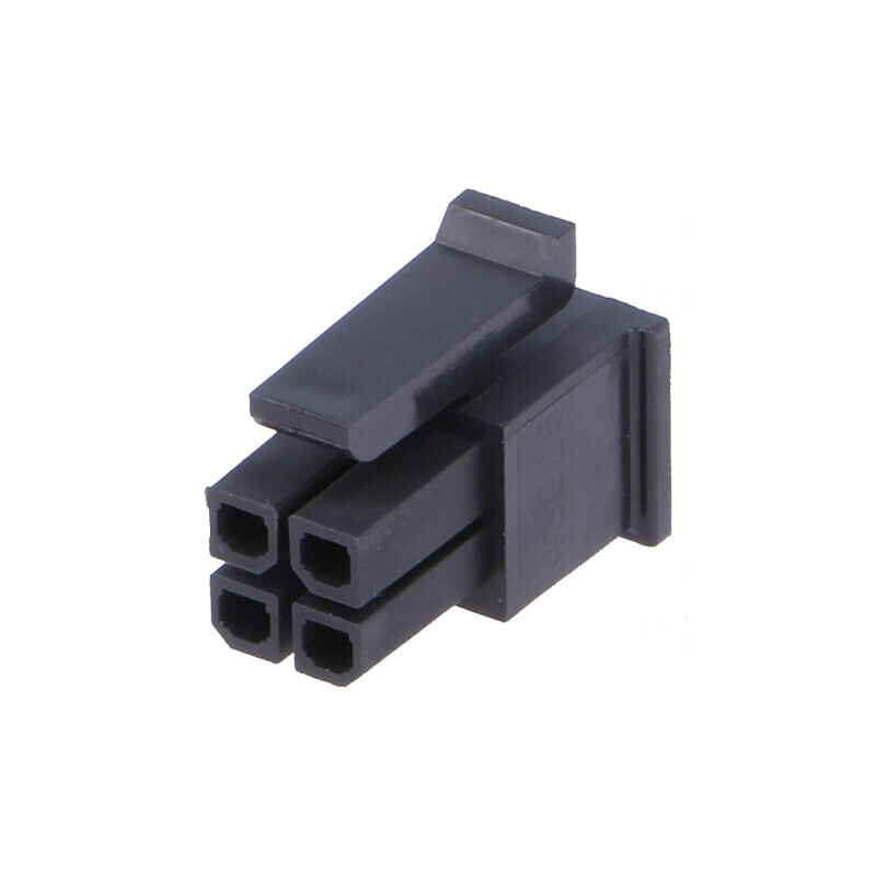 Conector cablu-placă mufă mamă Micro-Fit 3.0 4 pini 3mm | Electronic-mag.ro | Componente Electronice