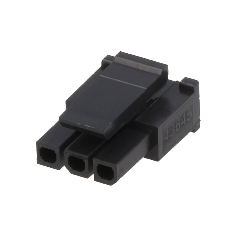 Conector Micro-Fit 3.0 3mm PIN 3 - Cablu-Placă Mufă Mamă | Electronic-mag.ro | Componente Electronice