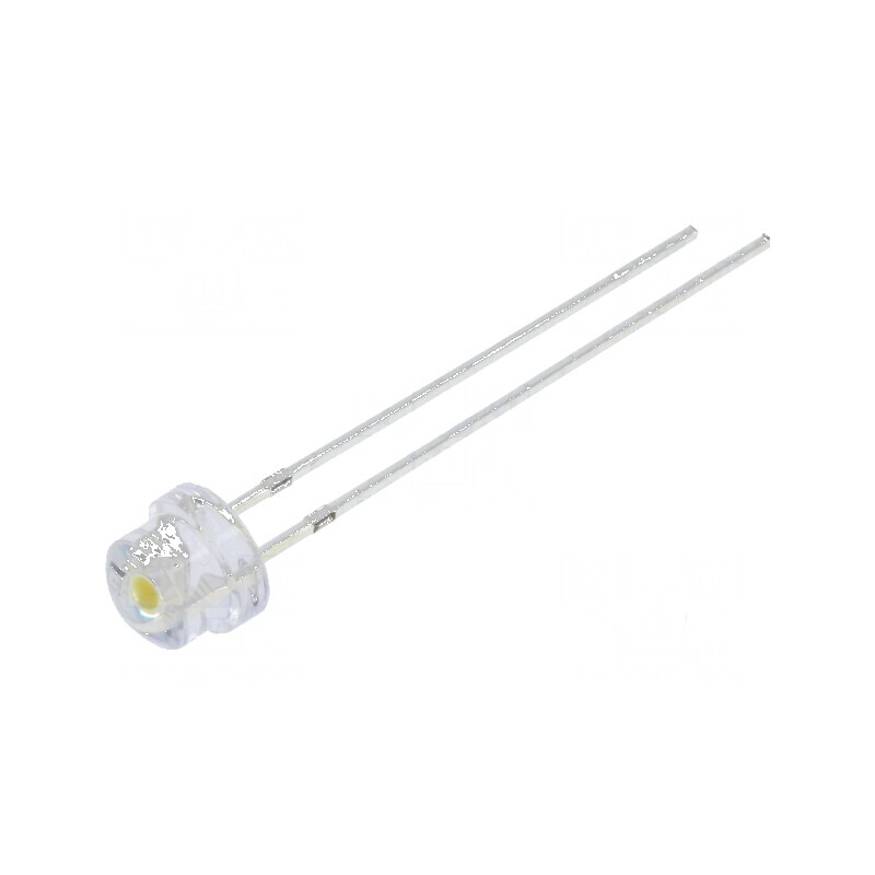 LED 4,8mm alb cald 1500mcd 100° convex 320mW pentru iluminat decorativ | Electronic-mag.ro | Componente Electronice