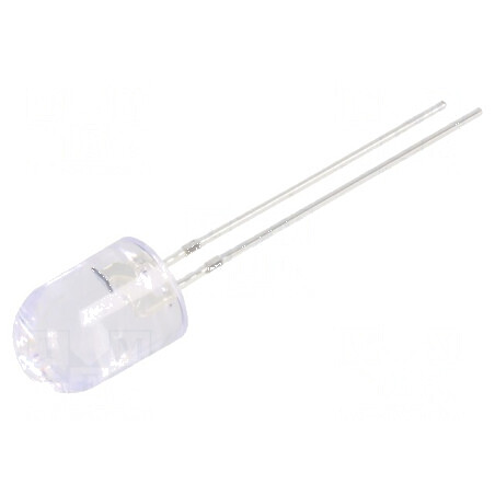 LED CR 8mm portocalie 7000mcd 30° convex 20V | Electronic-mag.ro | Componente Electronice