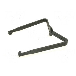 Clemă de prindere din plastic H: 9,1mm W: 12,6mm, rezistentă la temperaturi de -40÷70°C | Electronic-mag.ro | Componente Electro